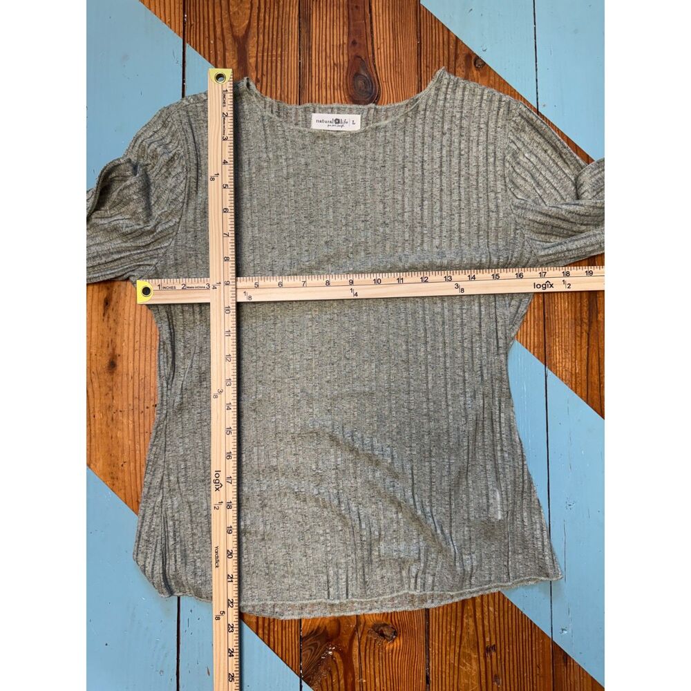 Natural-life Women's Green Layering Shirt - Picture 5 of 5
